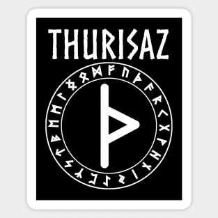 Thurisaz Norse Rune of Thor Sticker